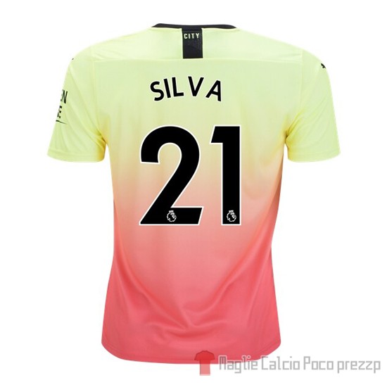 Maglia Manchester City Giocatore Silva Terza 2019/2020 - Clicca l'immagine per chiudere